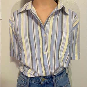 vintage striped polo shirt